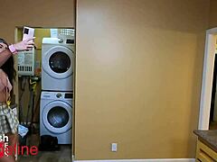 Angeline Red 19yo Step Daughter Stripper Gets Chained For Interracial Blowjob And Doggystyle Cumshot