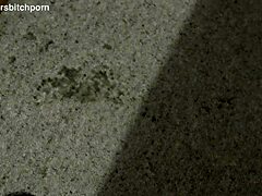 trashy milf tries pissing in air like a man but fails badly with tattoos and piercings showing 😩