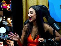 Didy Reis Flaunts Stunning Breasts During Podcast As Ruan Enjoys Them In Outdoor Interview