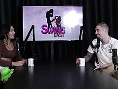 in this casual tale, a brazilian crossdressing swinger joins a wild group of 13 for romantic outdoor sex in see-through lingerie during an exhibitionist adventure