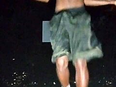 In a quiet park setting, a pretty mature amateur from USA poses for her first gym-inspired photoshoot interview