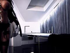 She sets up the honey trap with teasing blowjob and quickie pussy fucking leading to huge cumshot facial