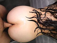 हॉर्नी लैटिना टीन 18+ शावर में जोरदार चुदाई पीओवी काउगर्ल ब्लोजॉब मुठ मारती