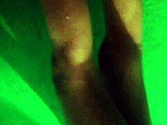 Mohana takes a relaxing bath in South Indian style captured discreetly part 2