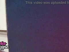 you spot your curvy british neighbour flashing big natural tits in the shower. she teases as a girl next door slut during her first time exhibitionist bath.