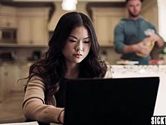 i'm so jealous lulu chu craving sex got fucked after masturbating and blowing slimthick vic uh