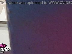 you spot your curvy british neighbour flashing big natural tits in the shower. she teases as a girl next door slut during her first time exhibitionist bath.