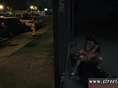 Guys make oral passes at cute dolls with glasses