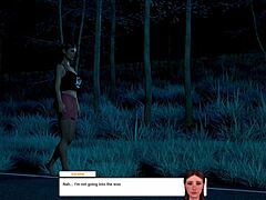 Intense redhead blowjob and pussy licking by the pool in midnight ride storyteller dlc ending 2