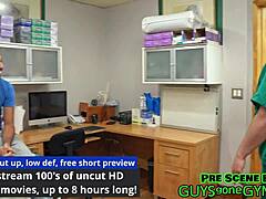 Hey, catch this backstage roleplay with student interns like angel ramiraz in nurse gloves and shaved pussy hospital fun