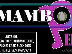 Aylla mel, the great body brazilian newbie cutie, gets FUCKED by big black cock in anal with perfect ass, zero pussy, and dirty talk in ir scene