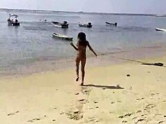 Monika Fox, why pose solo in pink bikini with stars and long hair on beach for free?