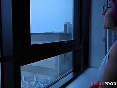 pegas productions - blonde babe victoria cherry gags deepthroat on cock while choking rough!