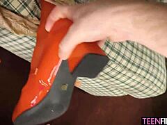 oh god, her big natural tits bounce so enticingly while she sucks and fucks lola sinn... deepthroat gagging on big cock, then doggystyle pounding that tight wet pussy