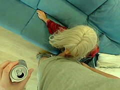 Stepmom Begs Stepson to Fuck Her Juicy Pussy and Tight Ass in Homemade Pov