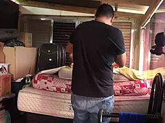 Wanna peek behind the scenes with that cuckold filming? 📹