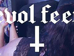 I Feel So Aroused Wanting To Suck These Pretty Toes In Bisexual Domination With Choking, Deepthroat, And Tickling Redhead.