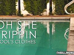 I can't believe how this petite blonde teen Abby Adams creams all over that big black cock with her narrow ass and natural tits getting facial in interracial action