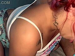 Deposito De Porra Features Slutty Redhead Giving Deepthroat Blowjob And Swallowing Cumshot From Huge Cock In Humiliating Facial