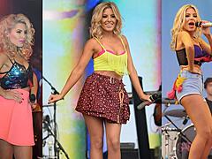 Mollie King appears in a discerning gentlemans guide part 1 with celebrity contest vibes