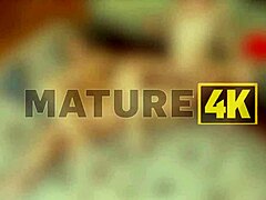 mature bisexual cougar in ffm threesome with big natural tits