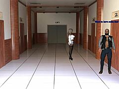 oh god this stranger in the elevator just wrecked my asshole with his huge cock and made me squirt everywhere in this 3d hentai game