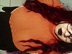 i love ivy adventure with sucking those huge hentai monster balloons and swallowing as curvy bbw housewife