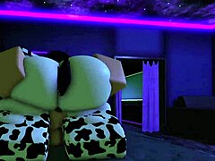i feel so intense fucking my cow slut hard in doggystyle with big tits bouncing wildly. her cosplay drives me crazy with every thrust.