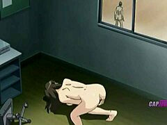 बस्टी टीचर को स्टूडेंट्स की नॉटी डिस्ट्रक्शन एनिमे सीन में