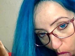 Naughty Cousin Makes Boy Cum in Her Mouth Then Sits on His Dick Bareback