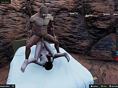 Hombre extraño me dominó en una fiesta y me encantó en 3DXChat 🔥🎉