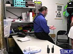 Brunette Teen Shoplifter Gets Hardcore Fucked By Police In Shop For Stealing Jewellery Reality Scene