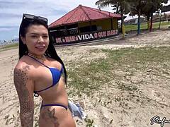 transei no quiosque abandonado com essa gostosa que peguei na praia de santos 😏