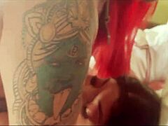 What makes chudai so intense with ebony femdom riding and squirting on toys?