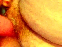 Oh man, I'm just rubbing my hairy pussy again, feels so good even with these little mistakes in my moves