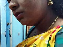 Desi lovers contrast deep kissing with hard fingering and licking wet pussy during romance