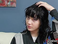 Naughty cutie dragged to butthole asylum for brutal painful therapy!