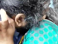 Desi lovers contrast deep kissing with hard fingering and licking wet pussy during romance