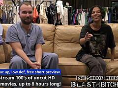 Step Sisters Spread Shaved Pussies in Missionary for Close Up Creampie Blasts