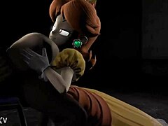 Possessed Daisy Titfuck With Big Tits And Cumshot