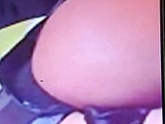 huge tits on this black girl, they're just massive an' bouncin