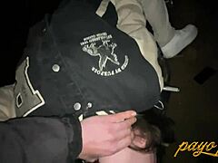 Timid Girl Swallows Huge Cock Outdoors With Ball Licking Deepthroat Cum In Mouth And Handjob In Car Group