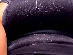 Gaia Teases With Hairy Pussy And Spitting Before Sitting On Your Face For Femdom Riding!