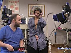 Dr tampa performs tampa university entrance physical on rebel wyatt with pov orgasm exploration