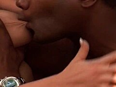 Blonde milf nikki hunter takes big black cock outdoor with shaved pussy riding and facial cumshot