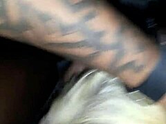 White slut casually sucked my dick like a pro