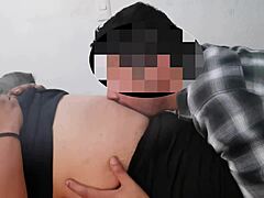 Whoa, check this milf getting her belly button licked by latina friend