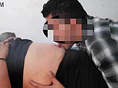 Whoa, check this milf getting her belly button licked by latina friend