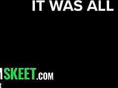 hey stepson, what are you doing walking in on me riding this huge dildo like crazy?