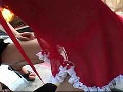 check out this incredible threesome with two beautiful sluts sucking big cock